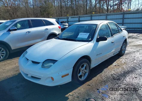 2001 Pontiac Sunfire Se из США, поврежденный, VIN 1G2JB524817279612